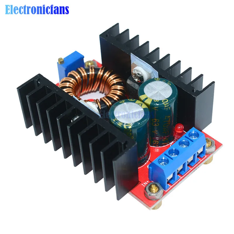 DC-DC повышающий преобразователь Питание модуль 10-32 В Шаг до 35-60 В 120 Вт напряжение