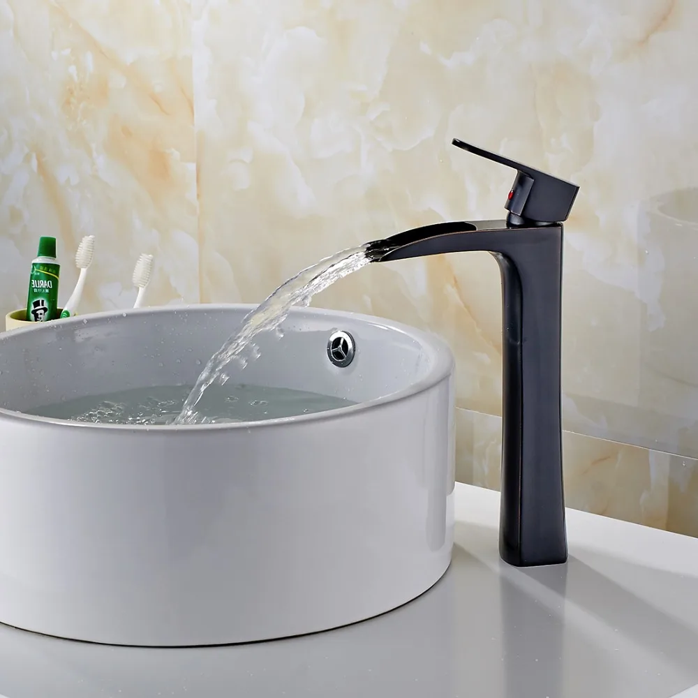 FLG-Free-Shipping-Basin-Faucet-Nickel-Brushed-All-copper-Deck-Mounted-Single-Lever-Vessel-Faucet-Bathroom (1)