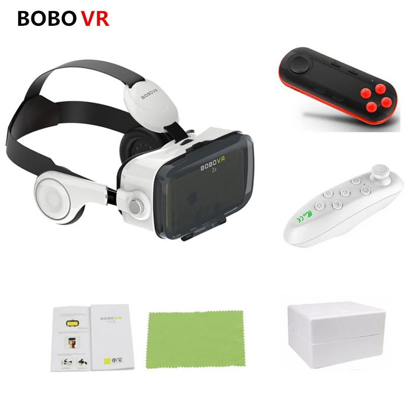 Очки виртуальной реальности BOBOVR Z4 3D шлем кожи и картона VR очки виртуальная