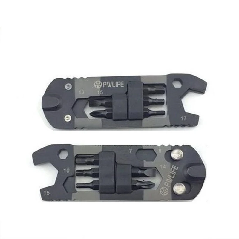 

EDC Multifunction Bicycle Repair Tools Kit Outdoor Hex Spoke Cycling Screwdriver Tool Mountain Cycling Bike Repair Tool B