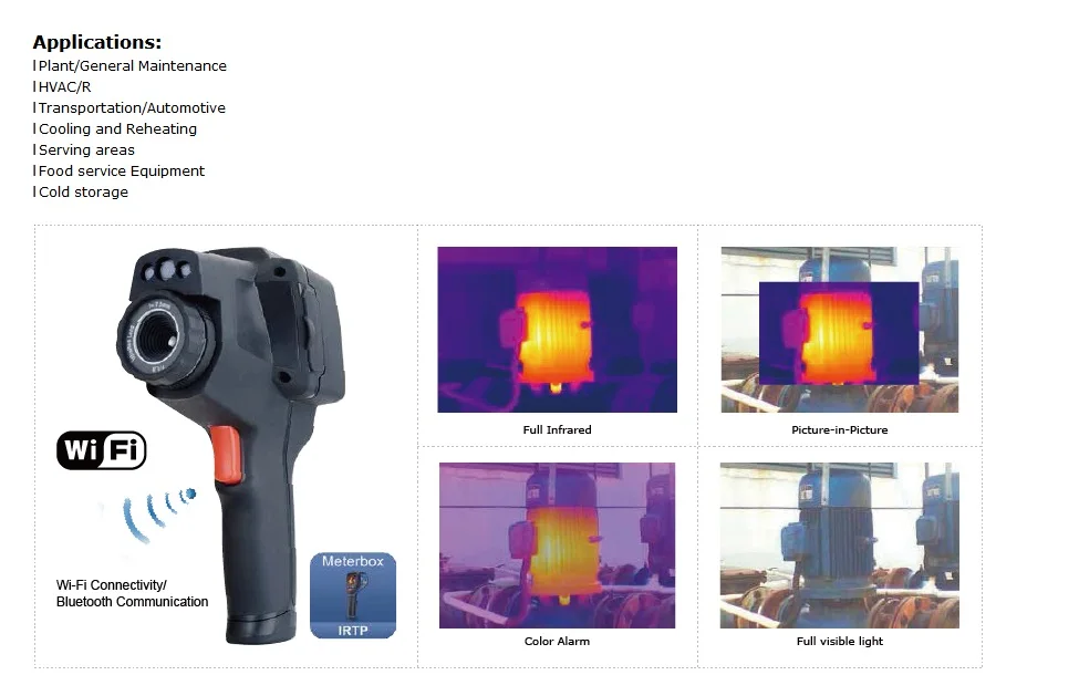 DT-9885 инфракрасное тепловое изображение метр Термальность Imager DT9885