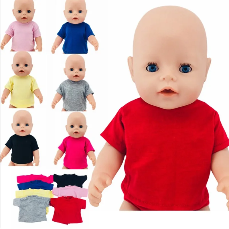 

18 Inch Doll Clothes-cute T-shirt for My Little Baby-18'' life/generation Doll Outfit-Toy Accessories Fit Girl Gift