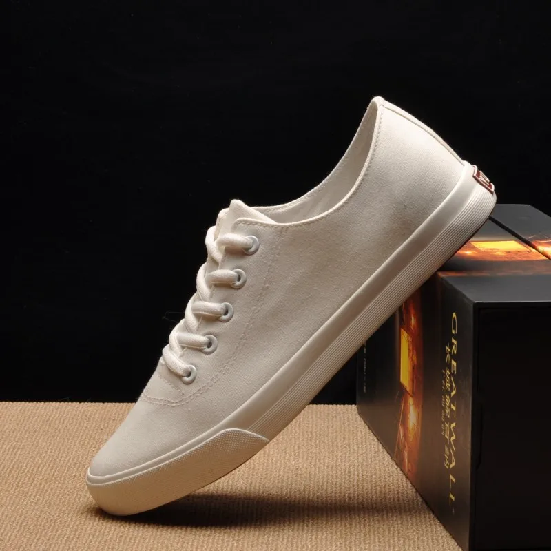 black and white canvas shoes mens