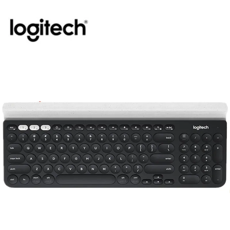 Беспроводная bluetooth-клавиатура logitech K780 с двухрежимным переключателем, многофункциональная компьютерная клавиатура