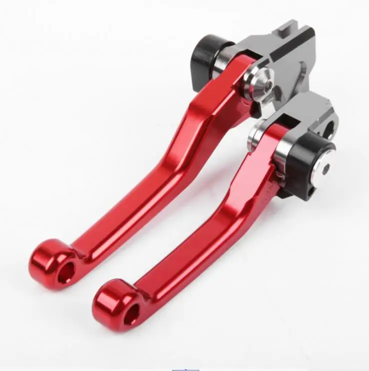 Для шерко SEF-R 250 300-/SEF-R 450- CNC Pivot сцепление кроссового мотоцикла тормозные рычаги мотокросса внедорожные - Цвет: Red