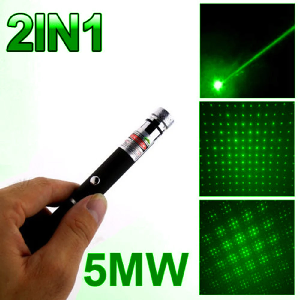 

2018 High Power Laser Pointer Pen 2in1 Puntero Laser Powerful Caneta Laser Green Lazer Verde With Star Cap