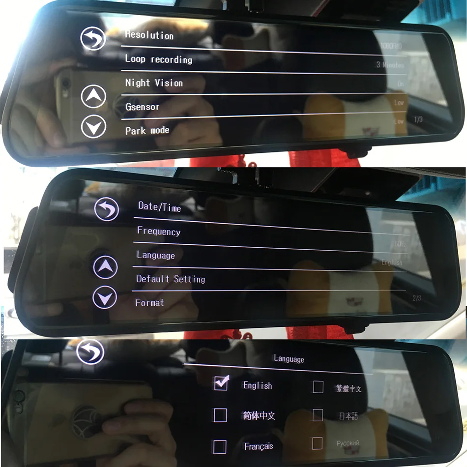 English Menu 950