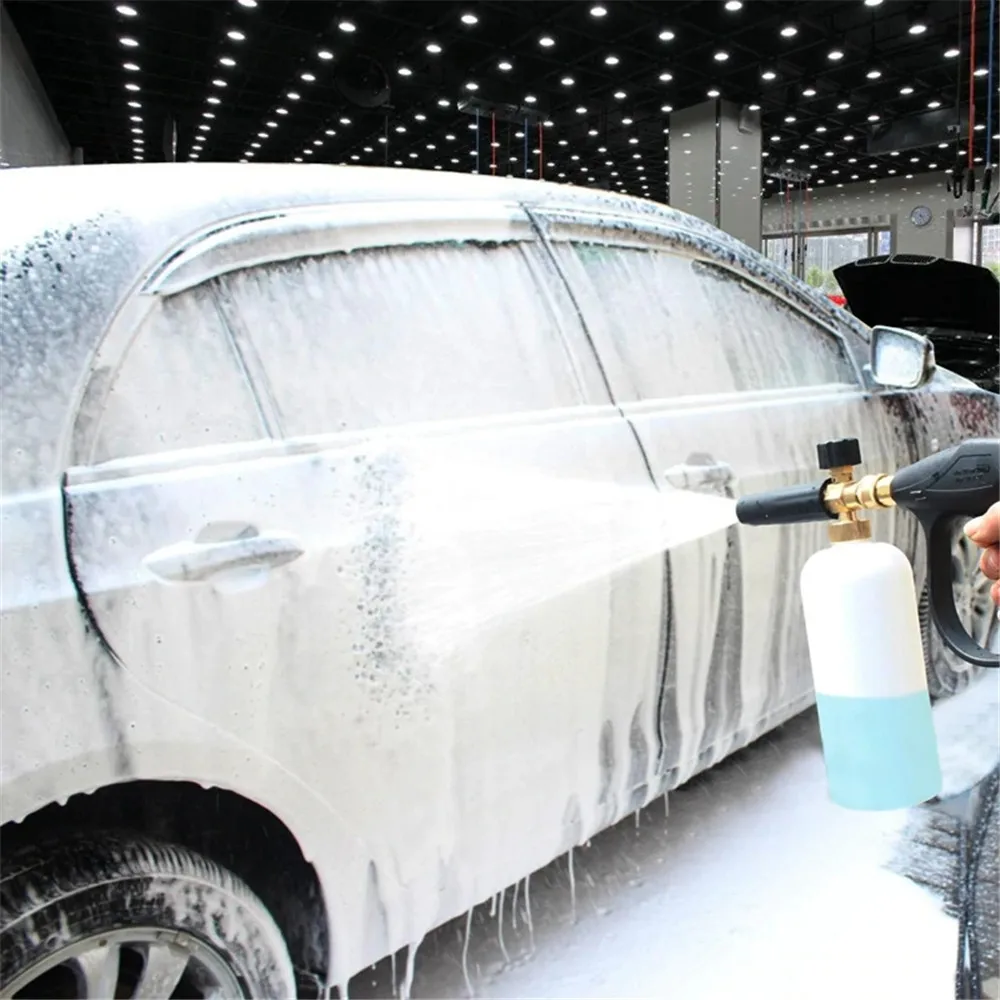 

Car Wash Foam Gun High Pressure Washer Foamer Generator Water Sprayer Gun Car Styling Cleaning Foam Lance Auto Car Washer