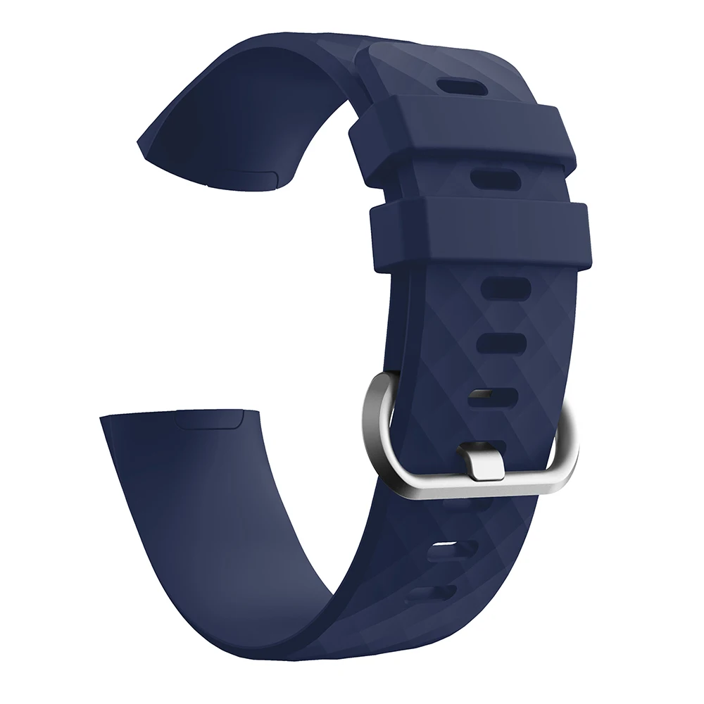 Odog черный силиконовый для часов Ремешок для Fitbit Charge 3 фитнес спортивный ремешок замена браслета