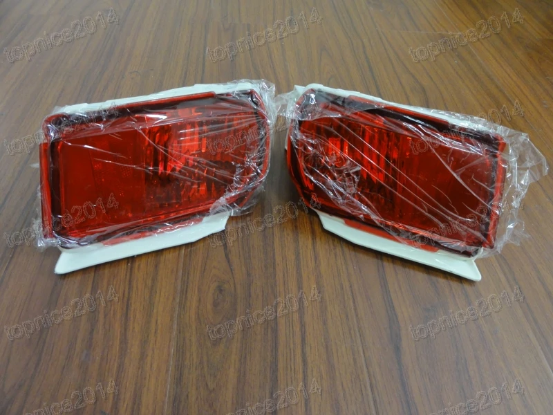 1 пара задний бампер для противотуманных фар рефлекторные лампы задние фонари для Toyota Land Cruiser Prado FJ150 2010