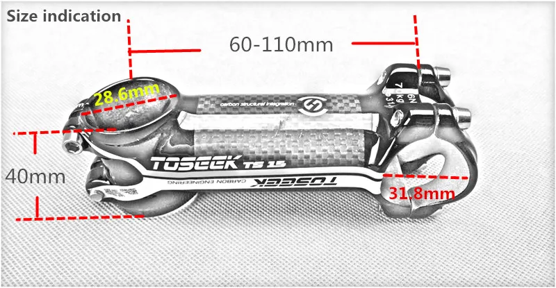 de carbono bicicleta haste estrada mtb bicicleta