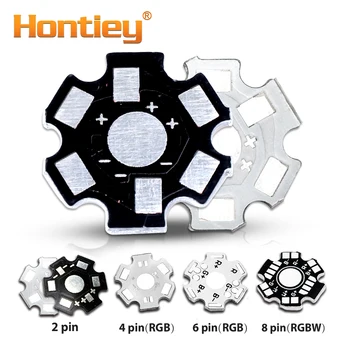 

Hontiey 1W 3W 5W LED Aluminum Base Plate PCB Board Heat Sink Substrate 20mm Star Kit DIY Cooling Heatsink 20 mm for 1 3 5 W Watt