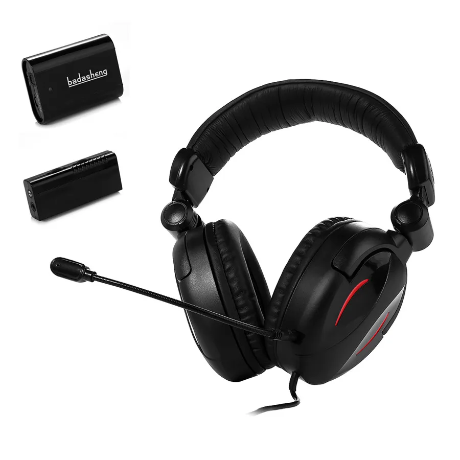 

badasheng Fiber Optical Multifunction Gaming Headset With Digital Audio Decoder,compatible with for PS4,PS3,Xbox one,Xbox 360