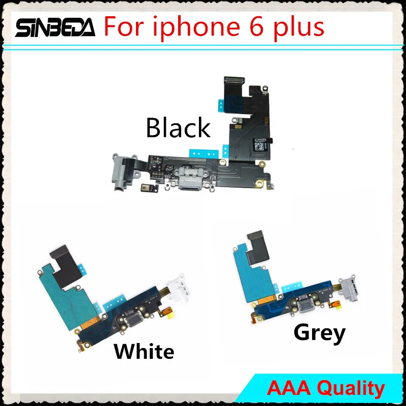 Sinbeda New Replacement Parts For iphone 6 Plus Charging Port Flex