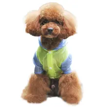 Pet Dog Raincoat Waterproof Coats Dog Jacket Cat Coat Outdoor Apparel Puppy Small Dog Raincoats