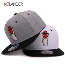 Hatlander, бейсбольные кепки с буквенным принтом для девочек, bboy gorras planas, уличные спортивные шапки для женщин, bone snapbacks, мужская повседневная облегающая Кепка в стиле хип-хоп