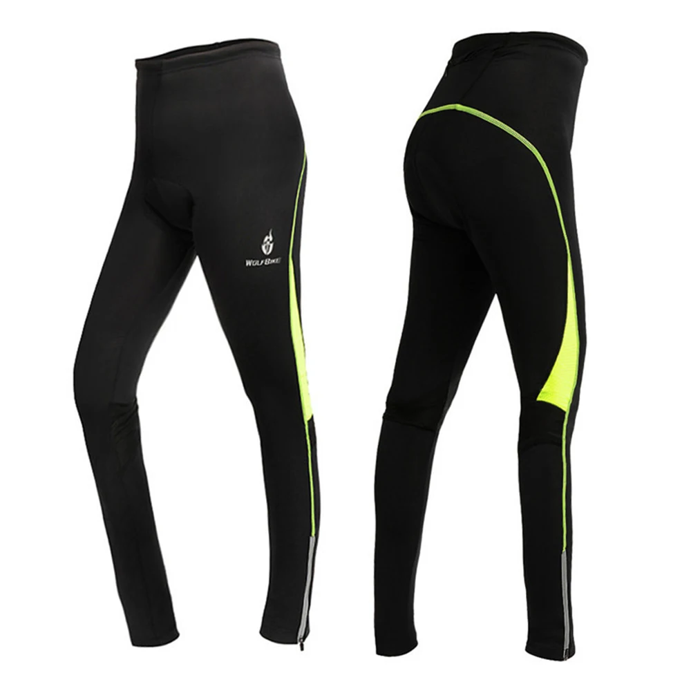 

WOLFBIKE Cycling Tights Bycle Pants Shorts Sportswear Women's Bike Cycling Riding Clothing Padded Tight Pants Trousers