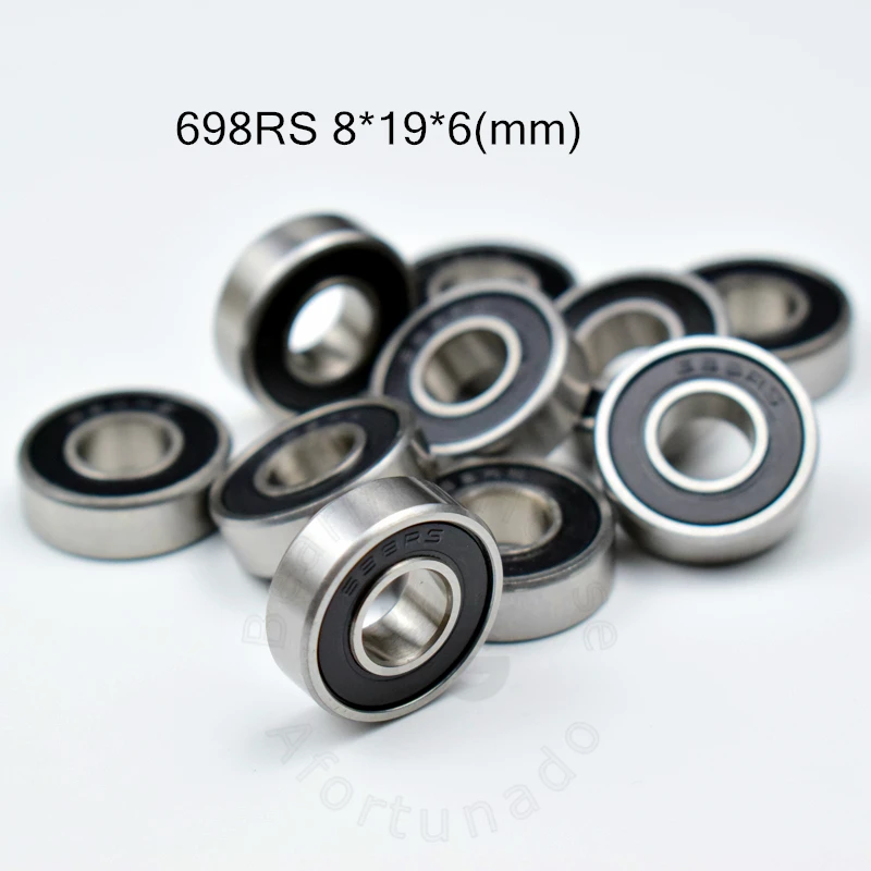 Подшипник 698RS 8*19*6 (мм) 10 шт. бесплатная доставка фотоподшипники подшипник с