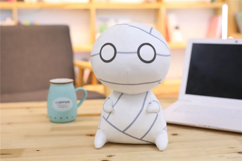 Kawaii Japan Mummy Plush Toys Anime How to Keep a Mummy Dolls Small Key Bag Pendants Gift 12cm  (12)