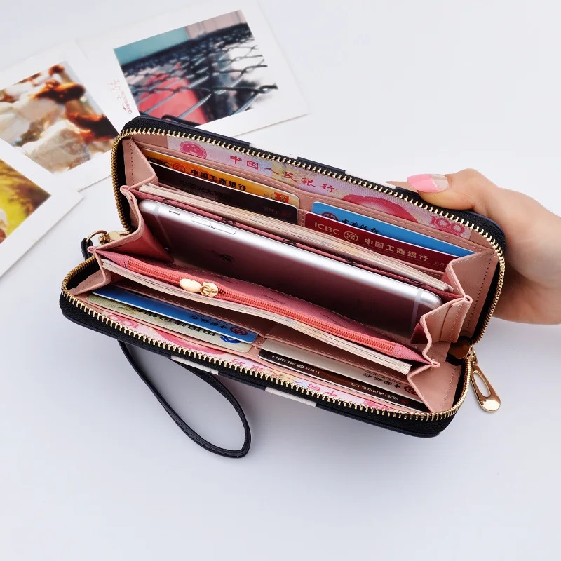 Woman's wallet Long Purses Tassel Fashion Coin Purse Card Holder Female High Quality Clutch Money Bag PU Leather Wallet  454