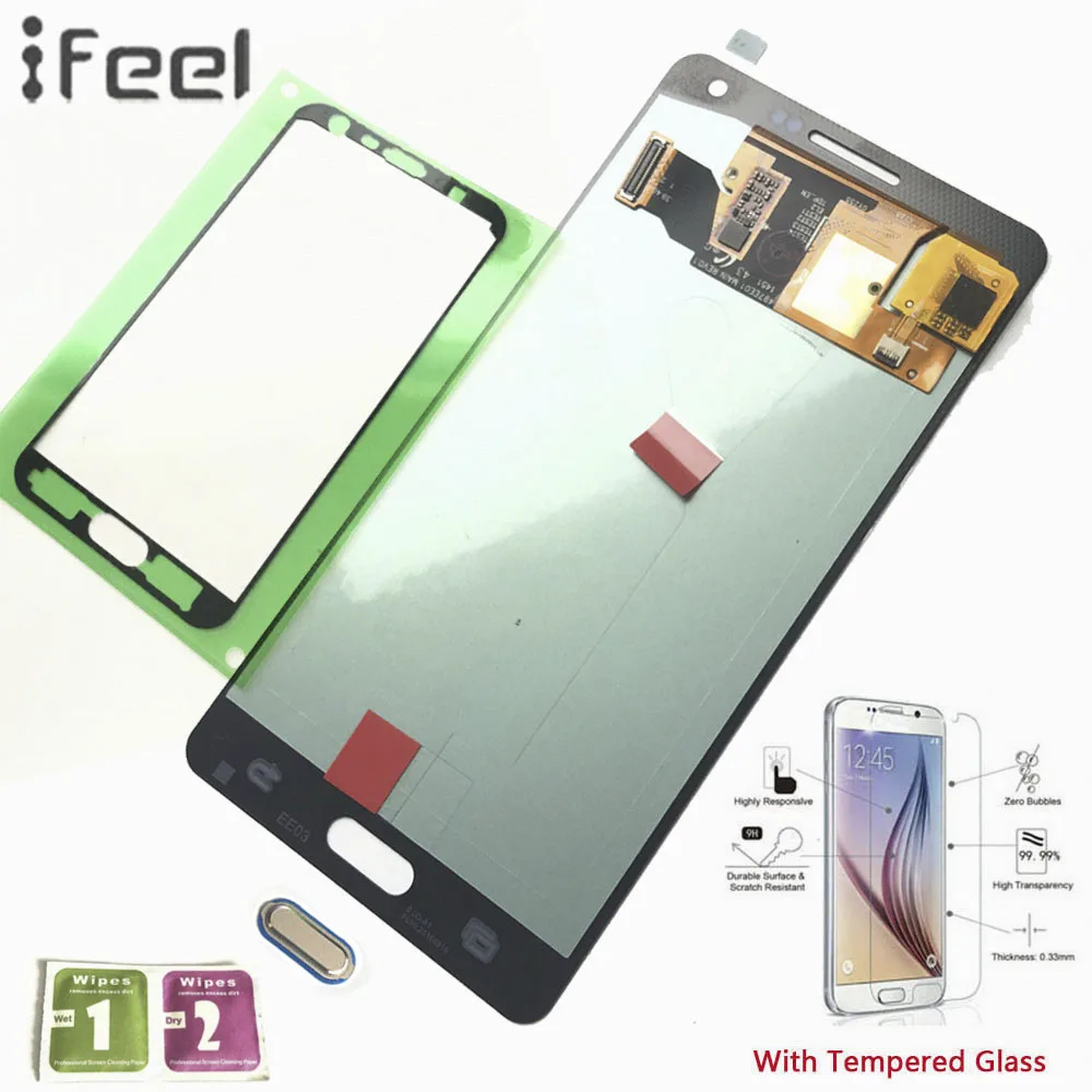 

IFEEL 10 pieces/lot For Samsung Galaxy A5 2015 A500 A500H A500F A500M Super AMOLED LCD Display Touch Screen With Digitizer