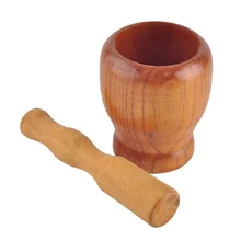 Convenient Wooden Mortar And Pestle Set Garlic Ginger Spice Mixing Grinding Bowl Food Mills Kitchen Accessories Tool Hand Tools цена Convenient Wooden Mortar And Pestle Set Garlic Ginger Spice Mixing Grinding Bowl Food Mills Kitchen Accessories Tool Hand Tools цены онлайн