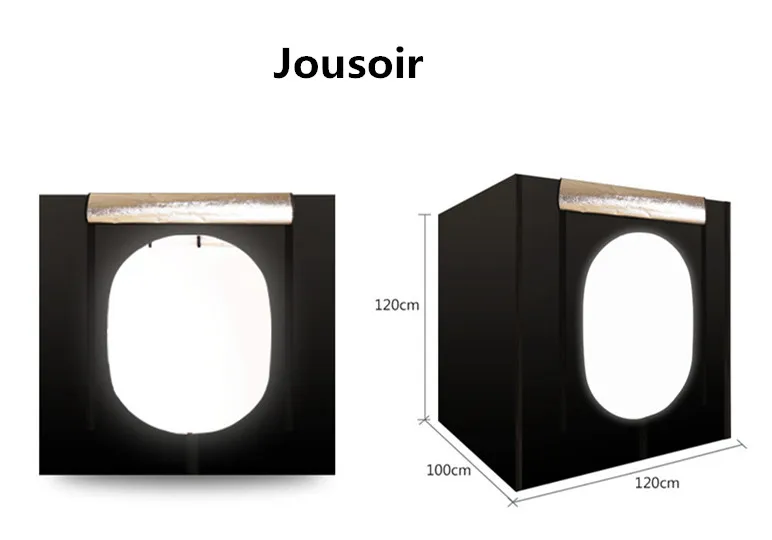  Photo Light Tent 120cm large Photography Shooting Tents Foldable LED Light Box Photography Studio P