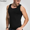 Hot Sale Vest Undershirts Tanks Fitness Breathable Casual All-Cotton Male Men's O-Neck Solid Elastic Bx8kVnAR