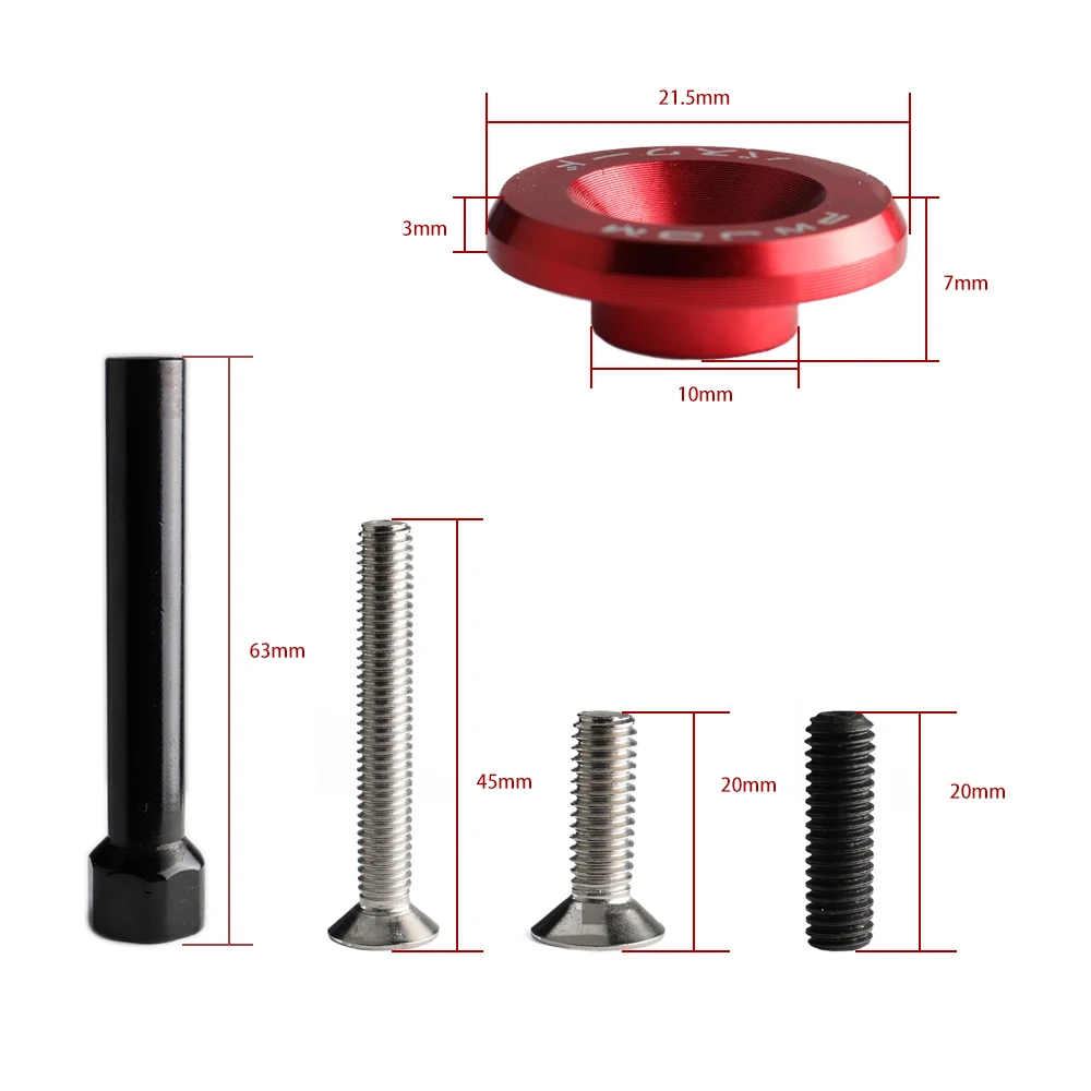 Рисунок 2 - Комплект алюминиевых шайб для крышки