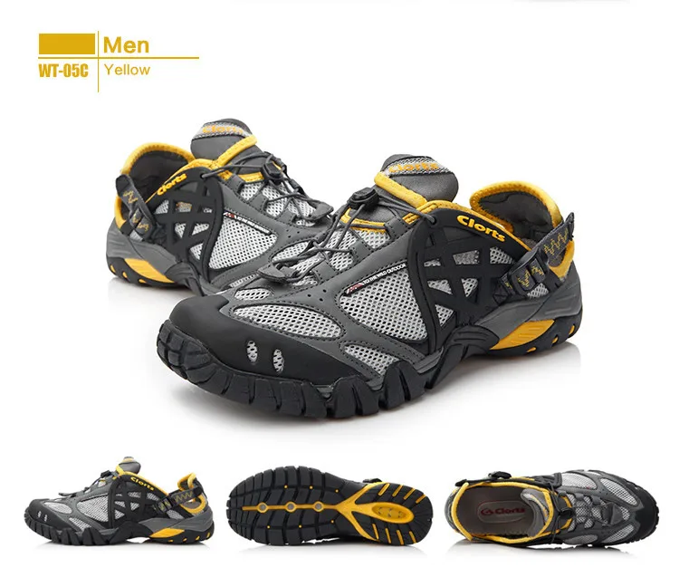 Verão dos Homens Sapatos ao ar Livre de Secagem Sapatos de Água Clorts Upstream Sapatos Malha Respirável Aqua Rápida Tamanho Grande Novos Wading 45 46 15 Esporte e Lazer