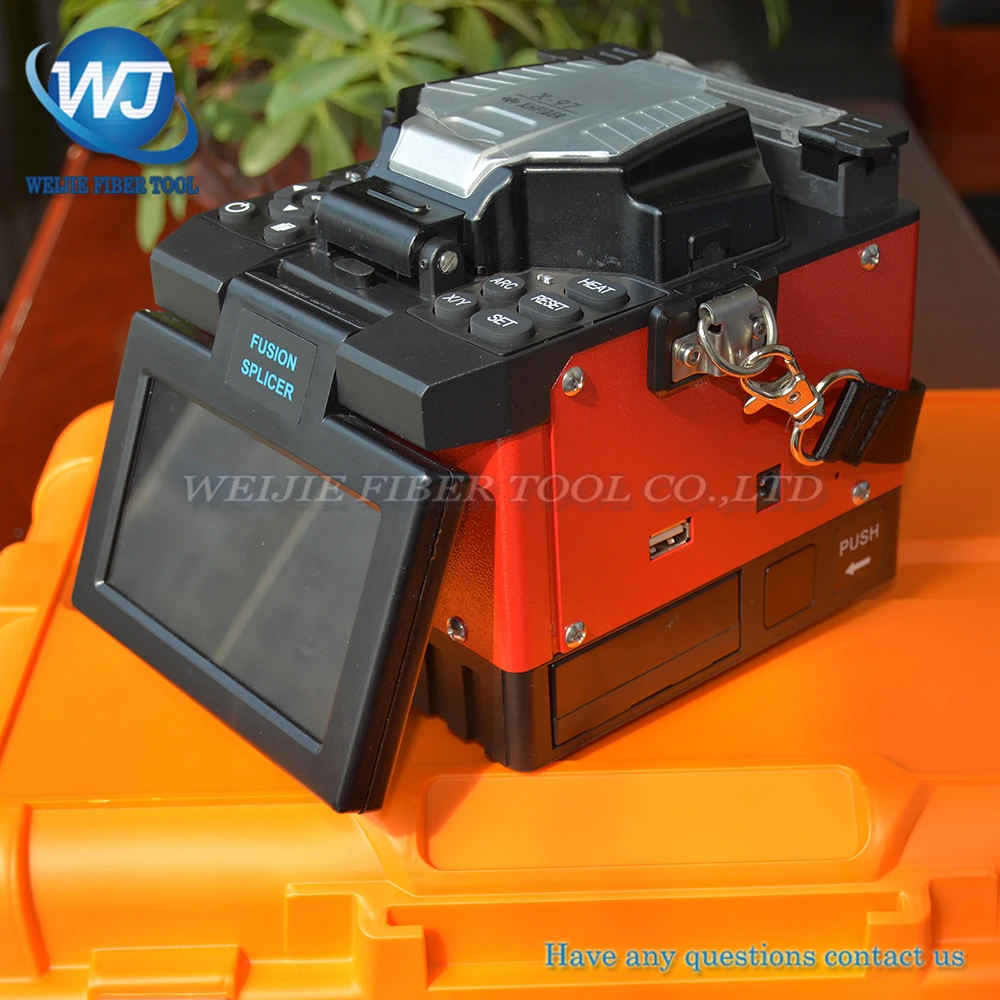 

2018 Smart X-97 FTTH Fusion Splicer Optical Fiber Fusion Splicer FTTx Fiber Optic Fusion Splicing Welding Machine Free Shipping