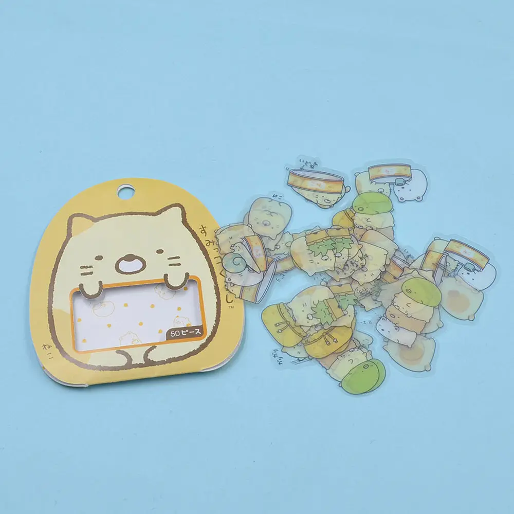 50 шт. DIY Скрапбукинг японский Sumikko наклейка «Gurashi» мешок для хлопьев мешок Anlimals