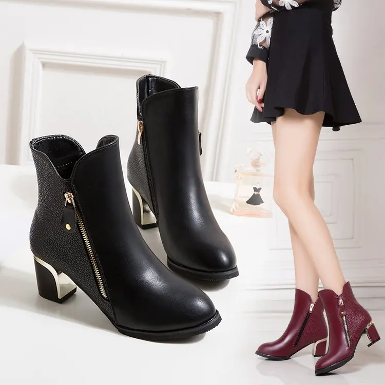 Botas mujer модель 2018 года новейший смешанный цвет ботильоны женские ботинки Челси на