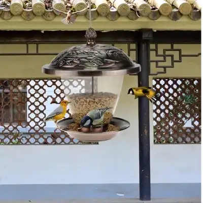 European Style Wild Bird Feeder Outdoor Bird Feeders Food