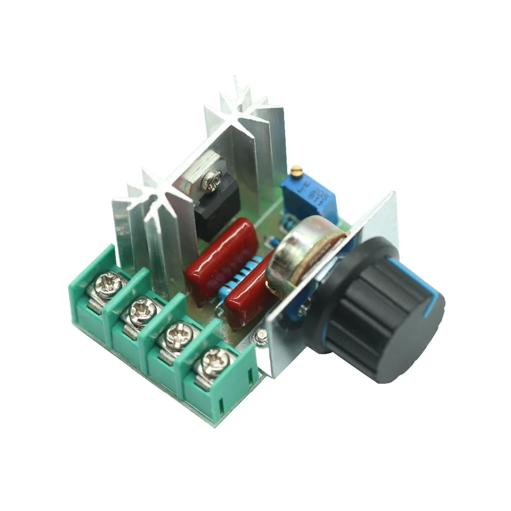 2PCS 2000W 220V SCR Electric Voltage Regulator Motor Speed Control Controller | Электроника