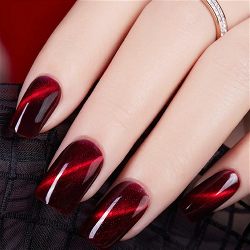 

Nail Gel Polish 10ML Nail Art Gel Lacquer Design Manicure Soak Off UV Gel Nail Polish Gum Nail Phototherapy Gel Cat Eye Gel