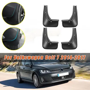 

For Volkswagen VW golf 7 MK7 2014 2015 2016 2017 Mud Flaps Mudguards Splash Guards Mudflaps car styling 4PCS