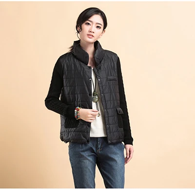 AYUNSUE Новая мода, осенне-зимняя Ультралегкая стеганая куртка для женщин, плюс размер 4XL, короткая красная женская одежда, базовые Топы LX1052 - Цвет: black