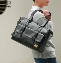 100% Genuine Leather Bag Business Men bags15.6inch Laptop Tote Briefcases Crossbody Bags Shoulder Handbag Men’s Messenger Bag
