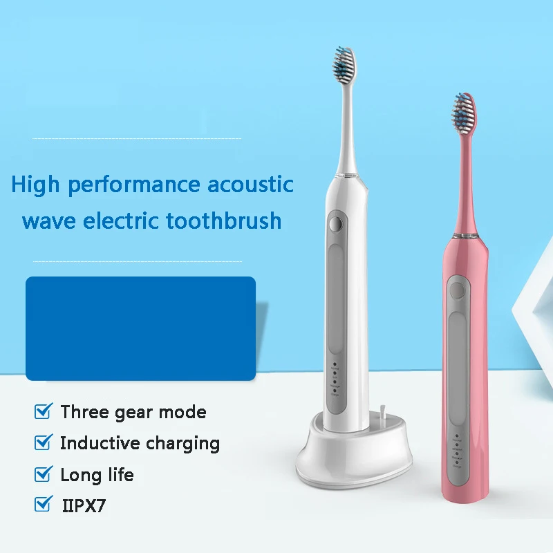 Electric Toothbrush Available In Four Colors For Adult And Children