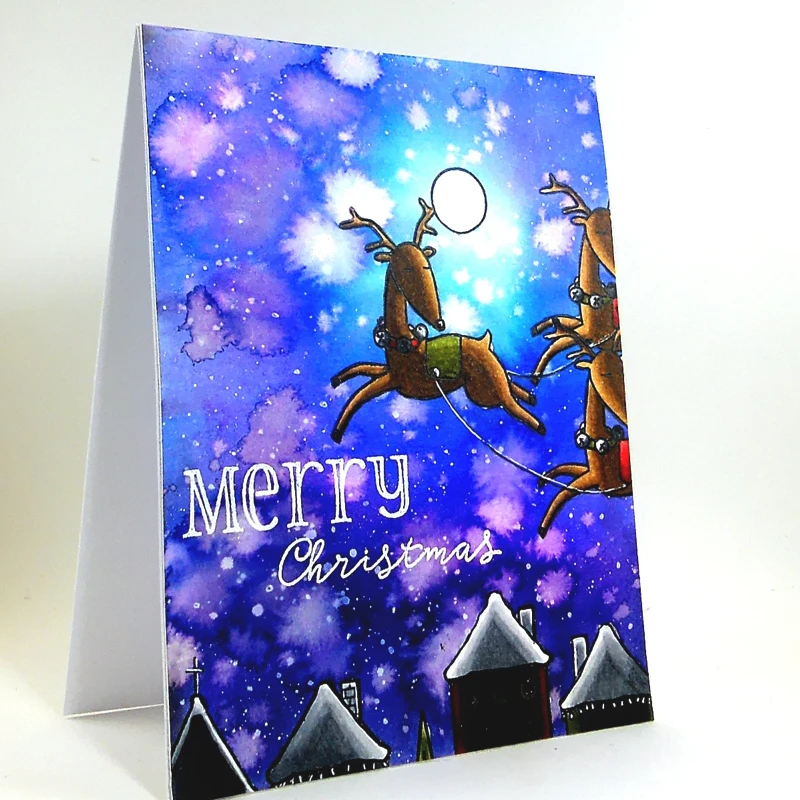 

2019 New Arrival Merry Christmas Stamp Dies Set Rubber Clear Stamps Metal Cutting Dies for Scrapbooking DIY Craft