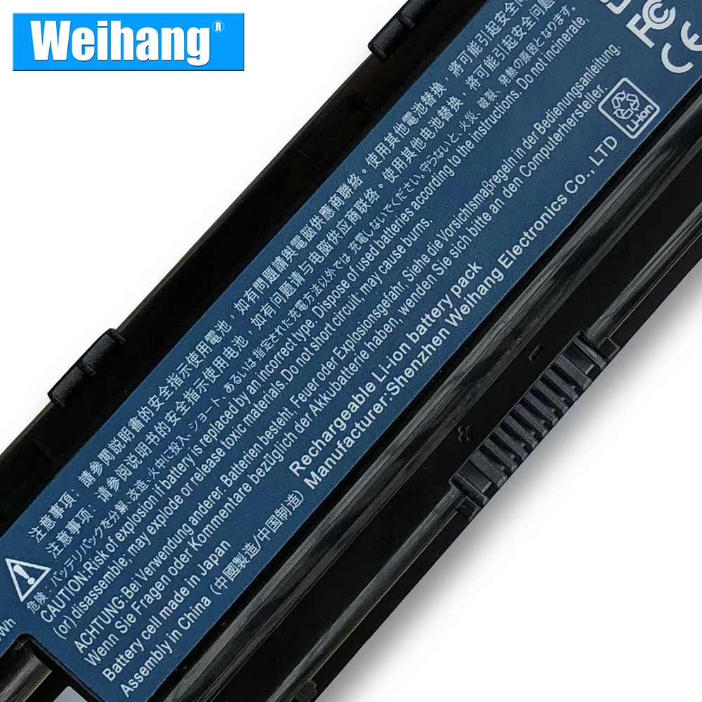 Корейский Аккумуляторный элемент weihang Батарея для acer Aspire V3 V3-471G V3-551G V3-571G E1-471 E1-531 E1-571 V3-771G E1 E1-421 E1-431 серии