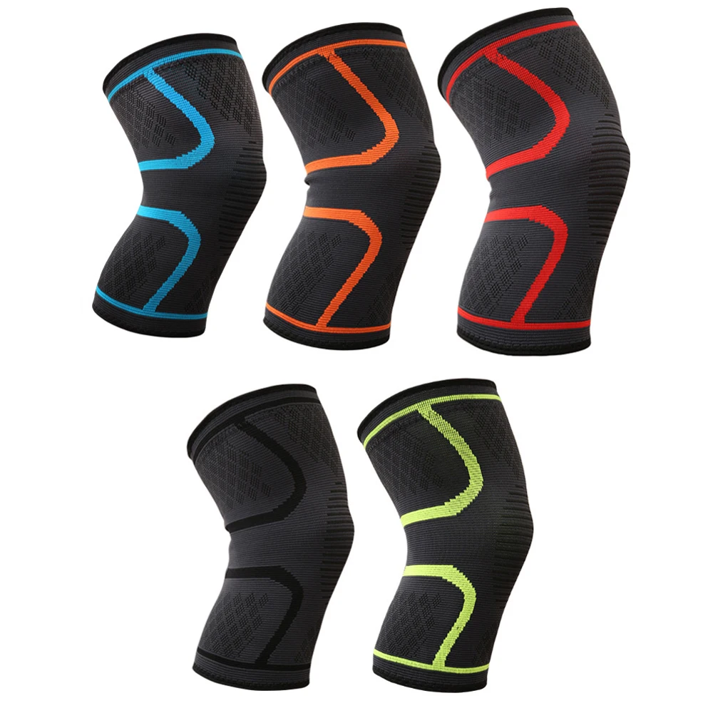 FIged SKDK 3D Weaving Knee Brace Pad Support Protect Compression Breathable