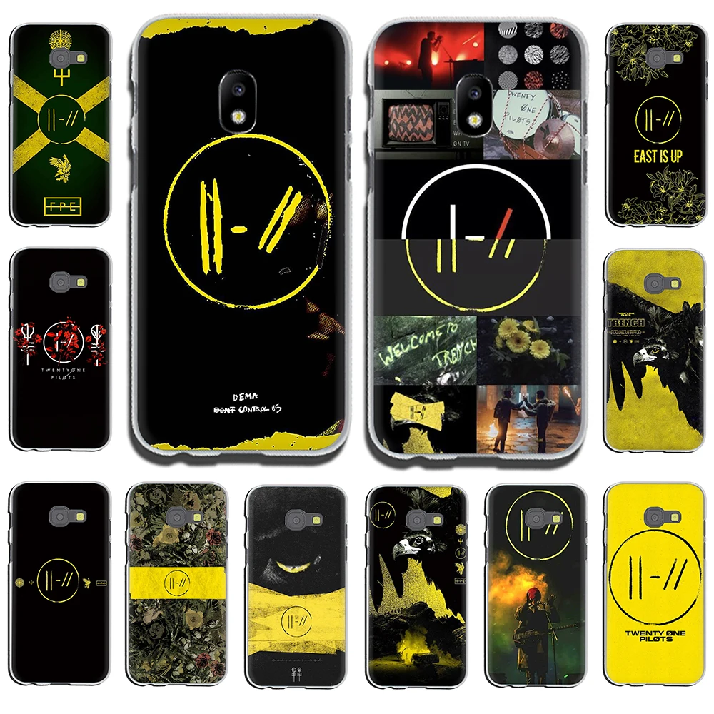 

Twenty One Pilots 21 Hard Phone Case for Samsung Galaxy J6 J5 J1 J2 J3 J7 2017 2016 2015 Prime J7 EU Version