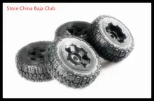 1/5 BAJA 5 T Terminador Estrellas Ruedas Delantera y Trasera Conjunto 4 unids/set para km rv hpi baja 5 t 85101