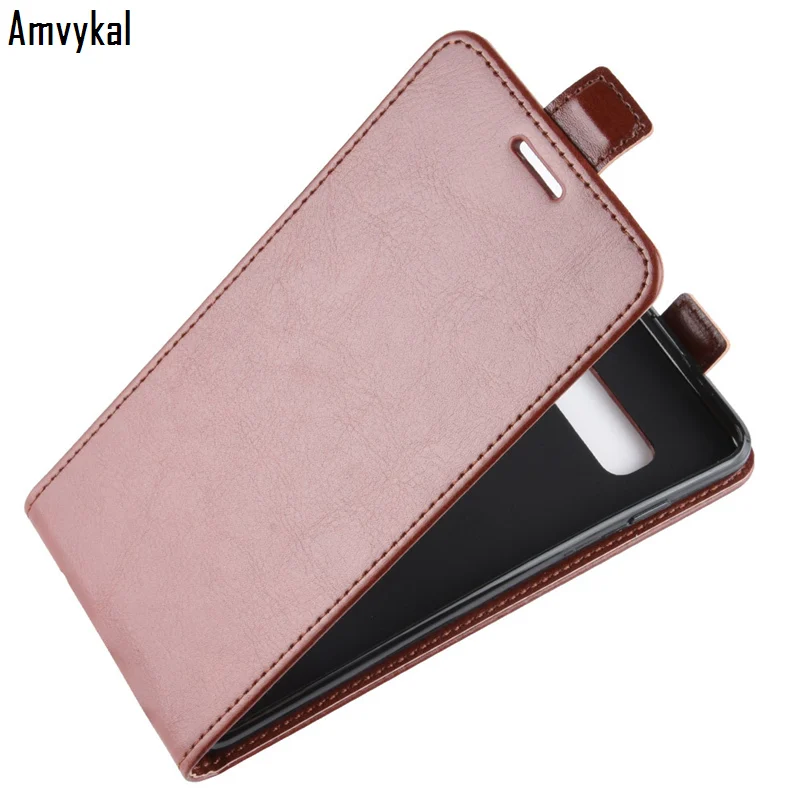 Amvykal для iphone samsung S10 S10e S9 S8 Note 9 8 J4 J6 плюс Бизнес кожи(полиуретан) с откидной крышкой с открывается вертикально кожаный чехол