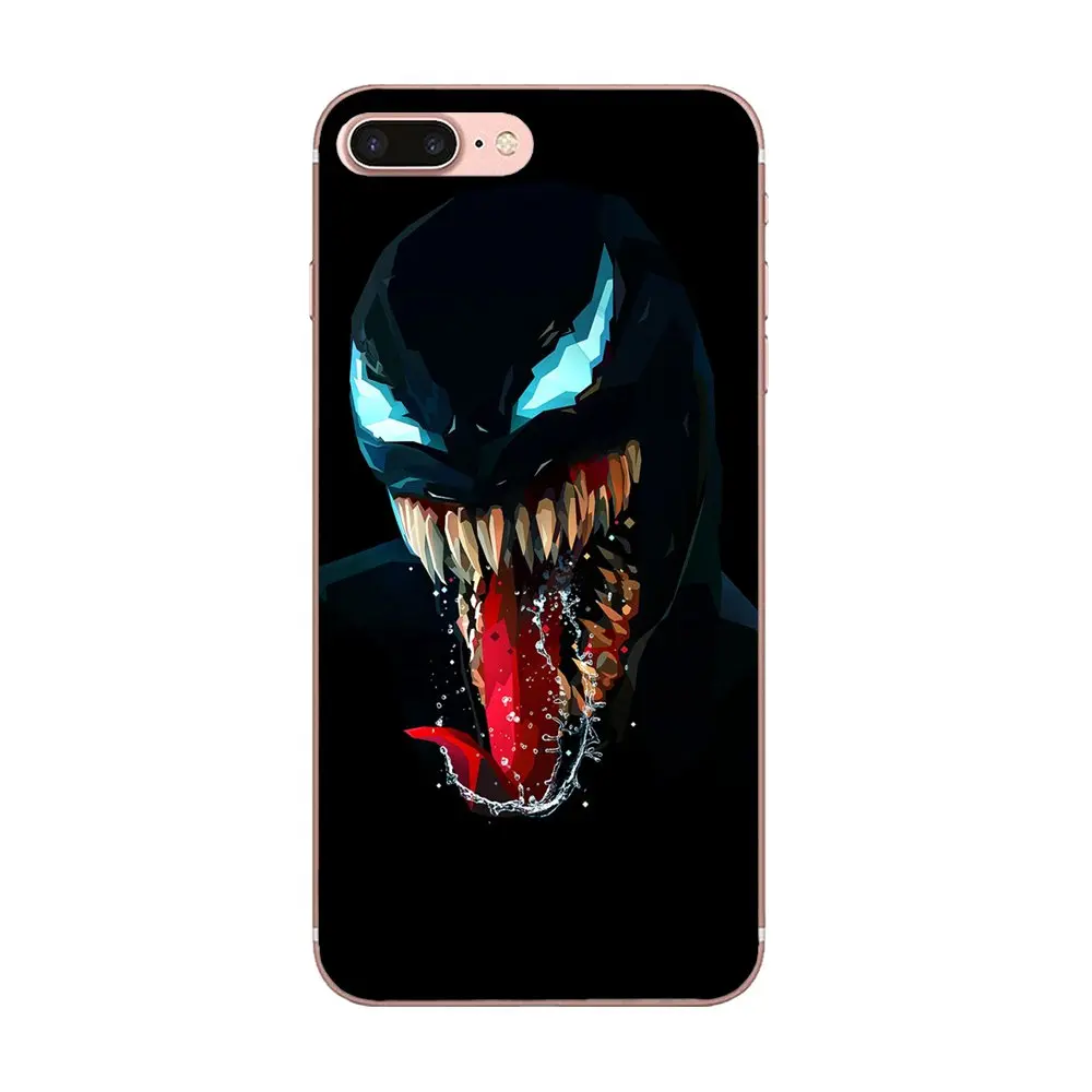 Восхитительная цветная задняя панель Venom для Huawei P7 P8 P9 P10 P20 P30 Lite Mini Plus Pro 2017 2018