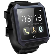 U-Uhr U Terra Outdoor Sports Wasserdichte Smartwatch 1,54 “Touchscreen Bluetooth 4,0 Kompass Schrittzähler PSG anti-verlorene Smart Uhr