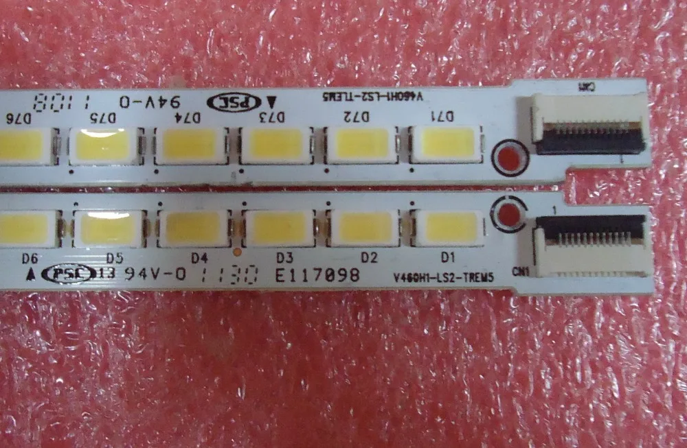 Светодиодная подсветка 46E65SG V460H1-LS2-TREM5 V460H1-LS2-TLEM5 1 шт = 80led 597 мм | Электроника