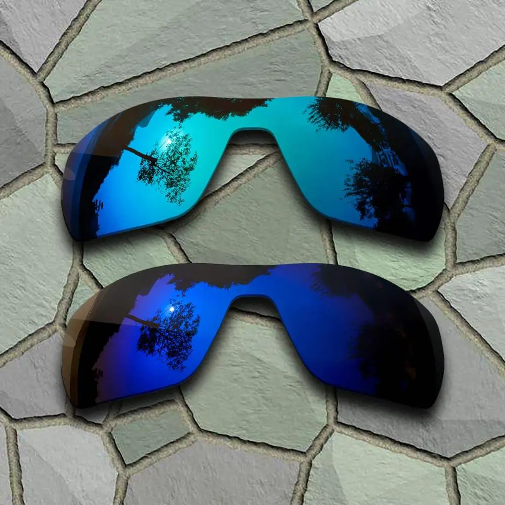 Солнцезащитные очки поляризованные Сменные линзы для Oakley ответвление-сорта - Цвет линз: Sky Blue-Violet Blue
